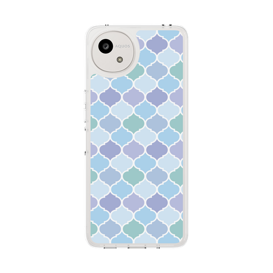 スリムプロテクションケース［ Moroccan1 color - Blue ］