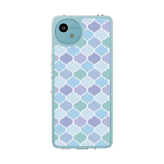 スリムプロテクションケース［ Moroccan1 color - Blue ］