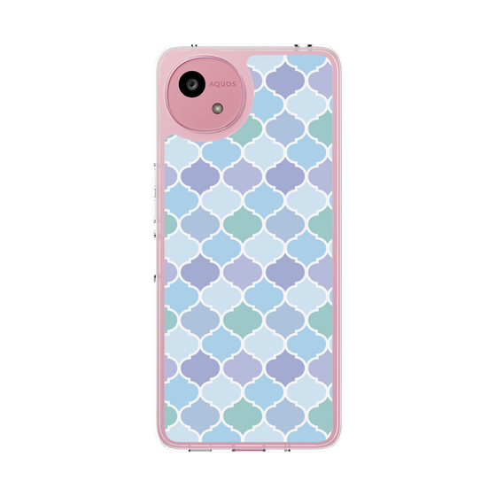 スリムプロテクションケース［ Moroccan1 color - Blue ］