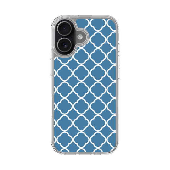 スリムプロテクションケース［ Moroccan2 - Blue ］