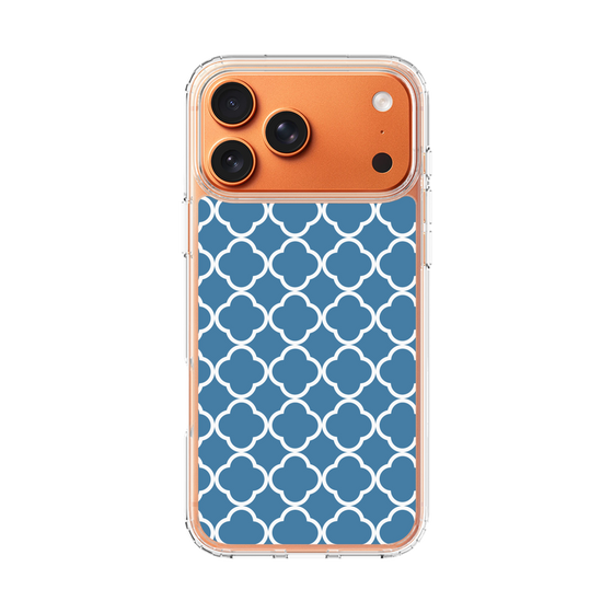 スリムプロテクションケース［ Moroccan2 - Blue ］