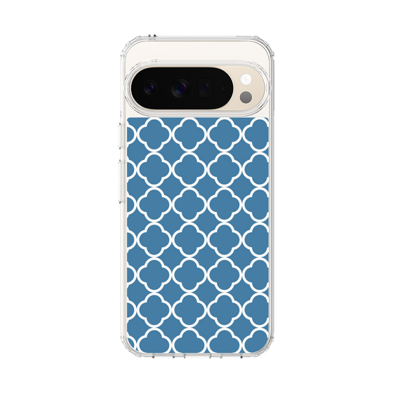 スリムプロテクションケース［ Moroccan2 - Blue ］