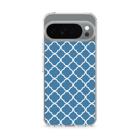 スリムプロテクションケース［ Moroccan2 - Blue ］