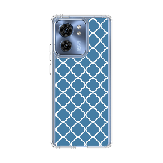 スリムプロテクションケース［ Moroccan2 - Blue ］