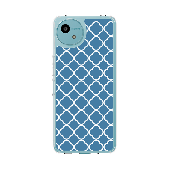 スリムプロテクションケース［ Moroccan2 - Blue ］