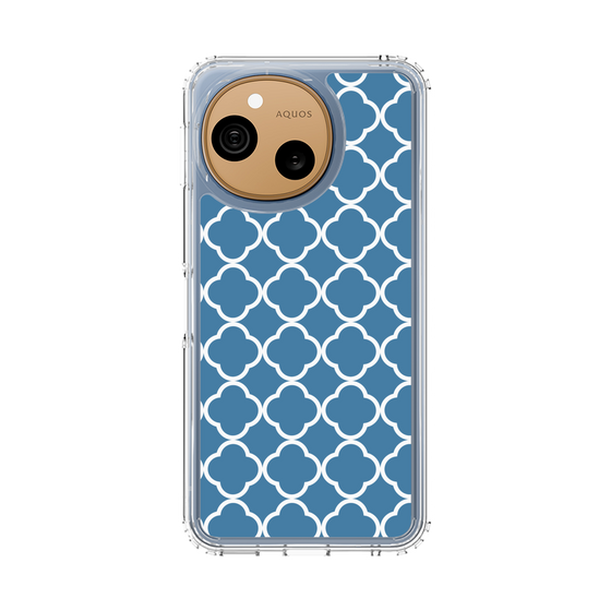 スリムプロテクションケース［ Moroccan2 - Blue ］