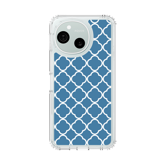 スリムプロテクションケース［ Moroccan2 - Blue ］