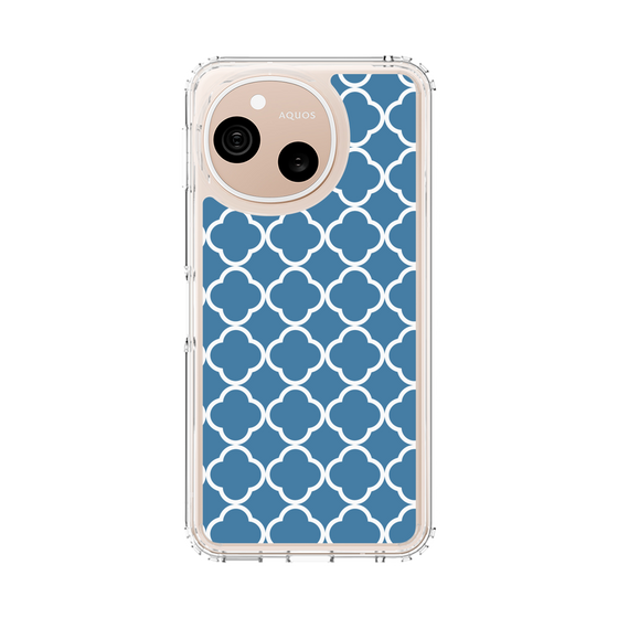 スリムプロテクションケース［ Moroccan2 - Blue ］