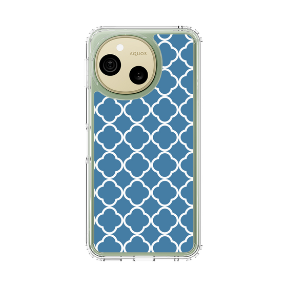 スリムプロテクションケース［ Moroccan2 - Blue ］