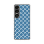 スリムプロテクションケース［ Moroccan2 - Blue ］
