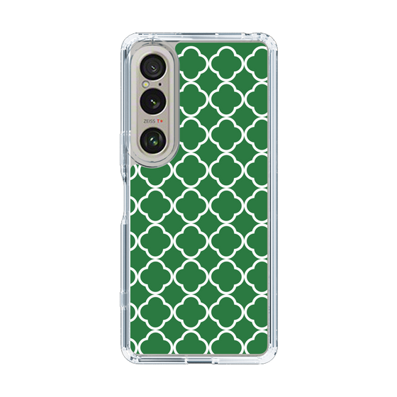 スリムプロテクションケース［ Moroccan2 - Green ］