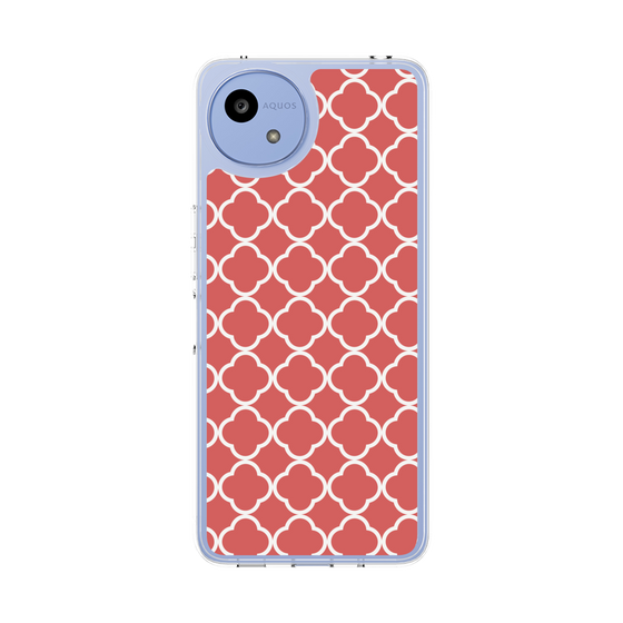 スリムプロテクションケース［ Moroccan2 - Red ］