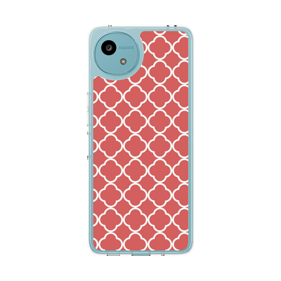 スリムプロテクションケース［ Moroccan2 - Red ］