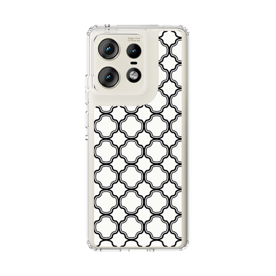 スリムプロテクションケース［ Moroccan3 - Black ］
