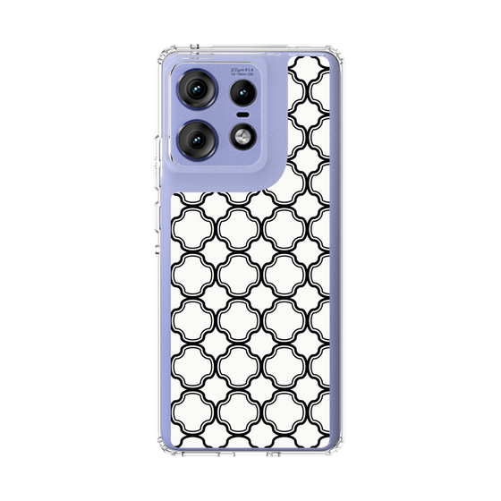 スリムプロテクションケース［ Moroccan3 - Black ］