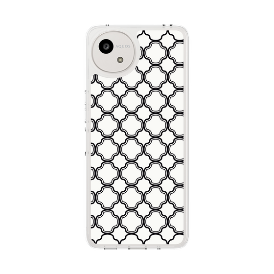 スリムプロテクションケース［ Moroccan3 - Black ］