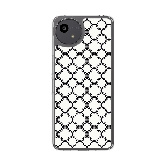スリムプロテクションケース［ Moroccan3 - Black ］