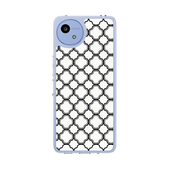 スリムプロテクションケース［ Moroccan3 - Black ］