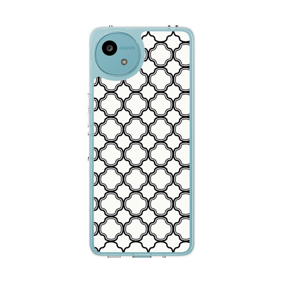 スリムプロテクションケース［ Moroccan3 - Black ］