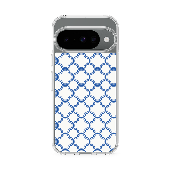 スリムプロテクションケース［ Moroccan3 - Blue ］
