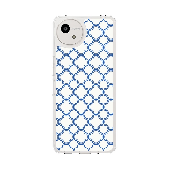 スリムプロテクションケース［ Moroccan3 - Blue ］