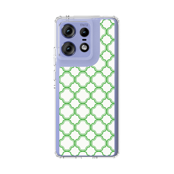 スリムプロテクションケース［ Moroccan3 - Green ］