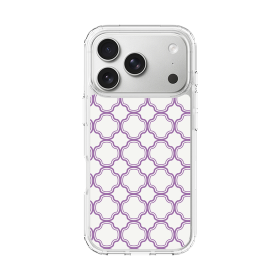 スリムプロテクションケース［ Moroccan3 - Purple ］