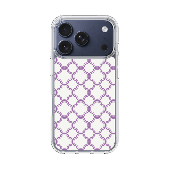 スリムプロテクションケース［ Moroccan3 - Purple ］