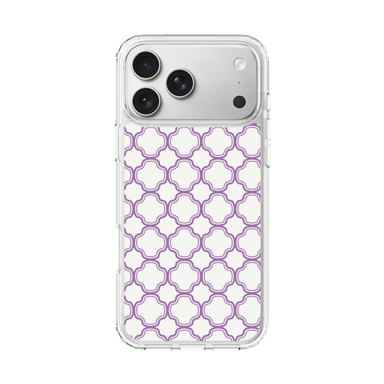 スリムプロテクションケース［ Moroccan3 - Purple ］