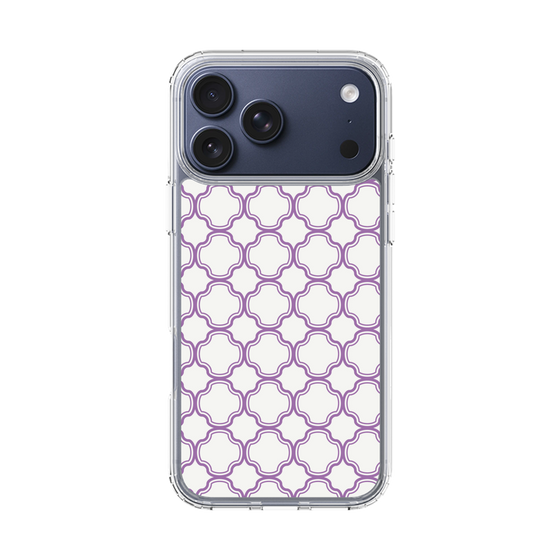 スリムプロテクションケース［ Moroccan3 - Purple ］