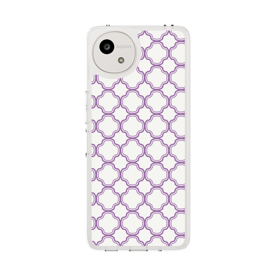 スリムプロテクションケース［ Moroccan3 - Purple ］