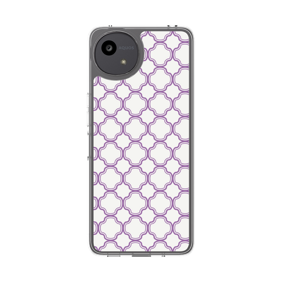 スリムプロテクションケース［ Moroccan3 - Purple ］