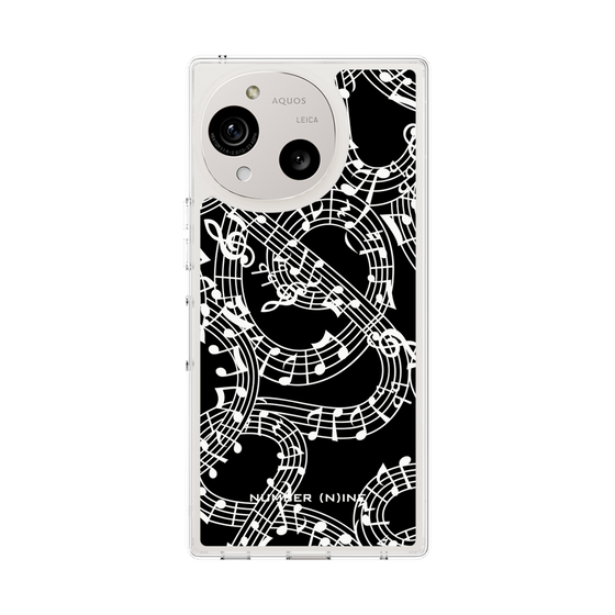 スリムプロテクションケース［ NUMBER (N)INE - 音符総柄 ］