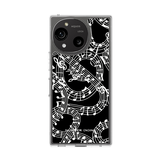 スリムプロテクションケース［ NUMBER (N)INE - 音符総柄 ］