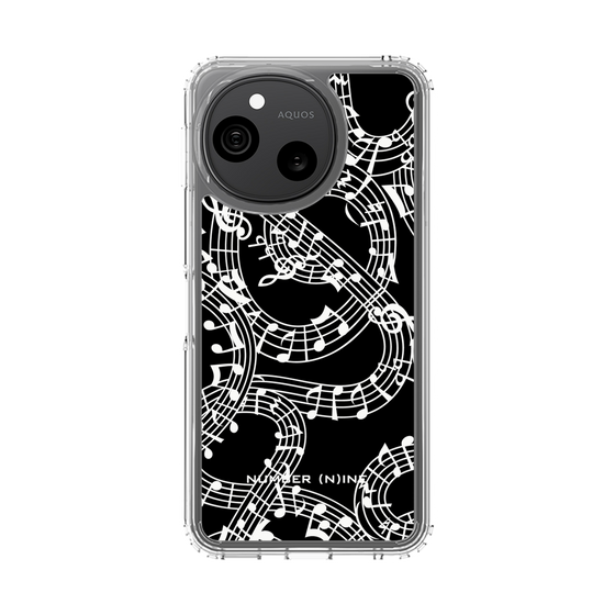 スリムプロテクションケース［ NUMBER (N)INE - 音符総柄 ］