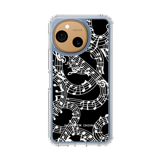 スリムプロテクションケース［ NUMBER (N)INE - 音符総柄 ］