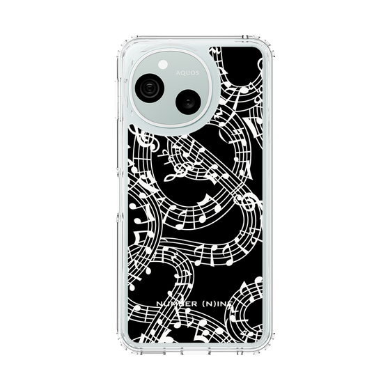 スリムプロテクションケース［ NUMBER (N)INE - 音符総柄 ］