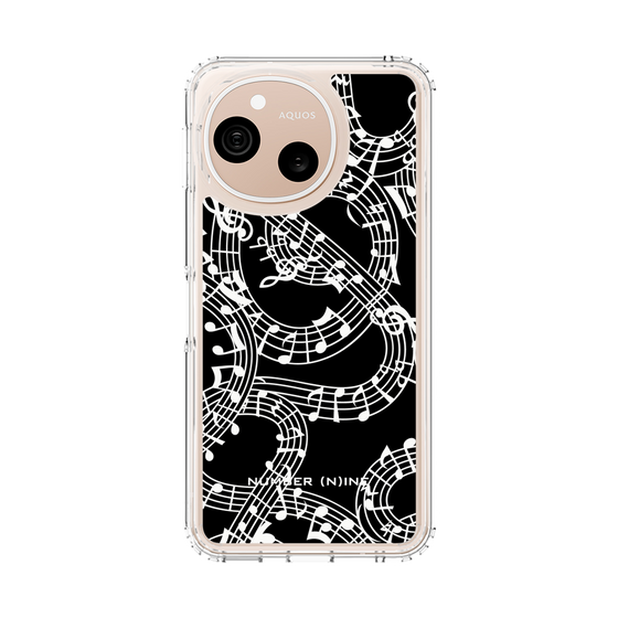 スリムプロテクションケース［ NUMBER (N)INE - 音符総柄 ］