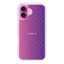 スリムプロテクションケース［ CASEPLAY Check - Purple ］