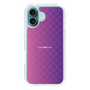 スリムプロテクションケース［ CASEPLAY Check - Purple ］