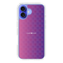 スリムプロテクションケース［ CASEPLAY Check - Purple ］