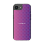 スリムプロテクションケース［ CASEPLAY Check - Purple ］