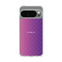スリムプロテクションケース［ CASEPLAY Check - Purple ］