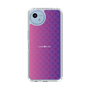 スリムプロテクションケース［ CASEPLAY Check - Purple ］
