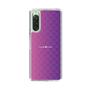 スリムプロテクションケース［ CASEPLAY Check - Purple ］