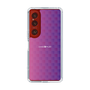 スリムプロテクションケース［ CASEPLAY Check - Purple ］