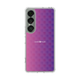 スリムプロテクションケース［ CASEPLAY Check - Purple ］