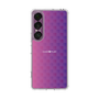 スリムプロテクションケース［ CASEPLAY Check - Purple ］
