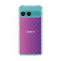 スリムプロテクションケース［ CASEPLAY Check - Purple ］