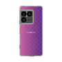 スリムプロテクションケース［ CASEPLAY Check - Purple ］